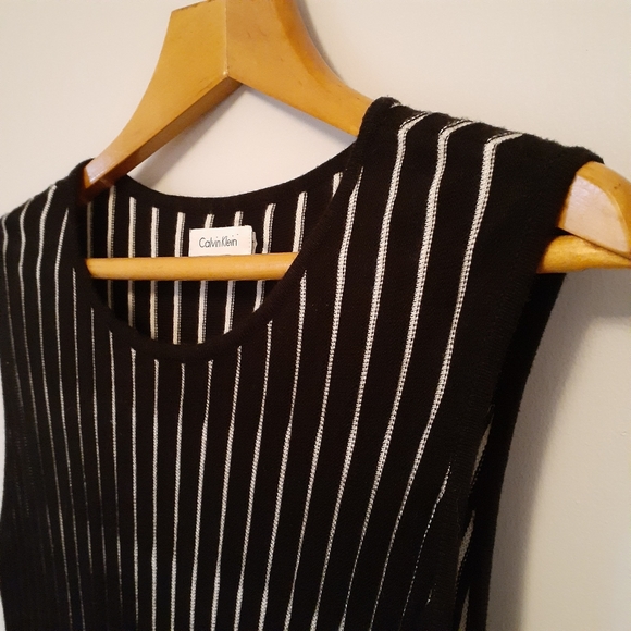 Striped Calvin Klein dress Size M - Picture 5 of 6